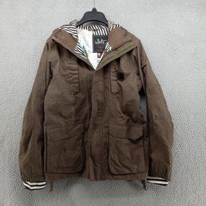 Burton Jacket Womens XS Brown Ski Snowboard‎ Sean White Collection Hoodie